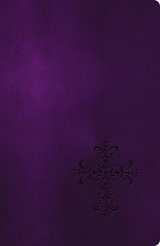 The Holy Bible: New King James Version, Rich Royal Purple, Leathersoft, Personal Size, Giant Print, Reference Edition (Essential)