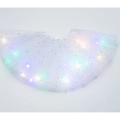 Fantasia Feminina Adulta Infantil Com Led Asas Varinha Branca 30 Cm