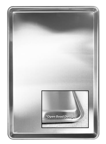 A-to-Z Supply SLSP1826 Sheet Pan, Full Size, 18" x 26", 20-Gauge 18/8 Stainless Steel