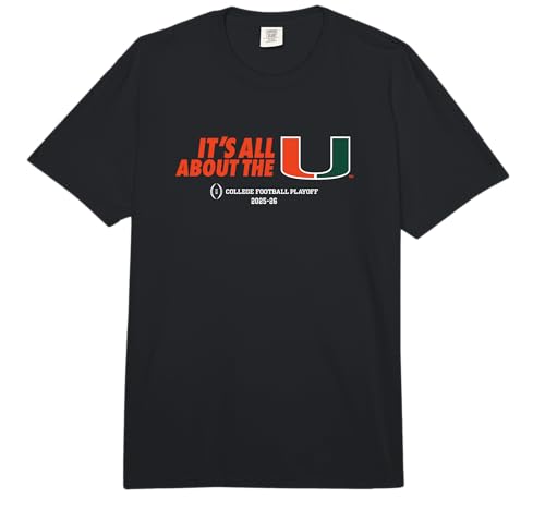 Miami Hurricanes 2025 College Football Playoff The U Comfort Colors