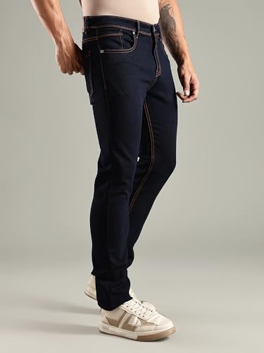 Image of Thomas Scott Men's | Mild Fade | Stright Fit | Denim | Regular Wear | Stretchable | Casual Jeans for Men