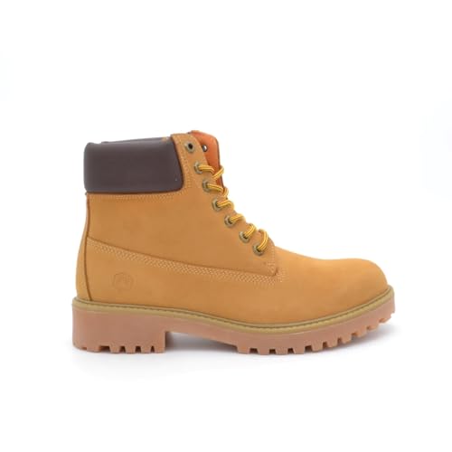 Lumberjack River 2, Stivaletti Bassi con Lacci Uomo, Giallo/Marrone Scuro, 42 EU