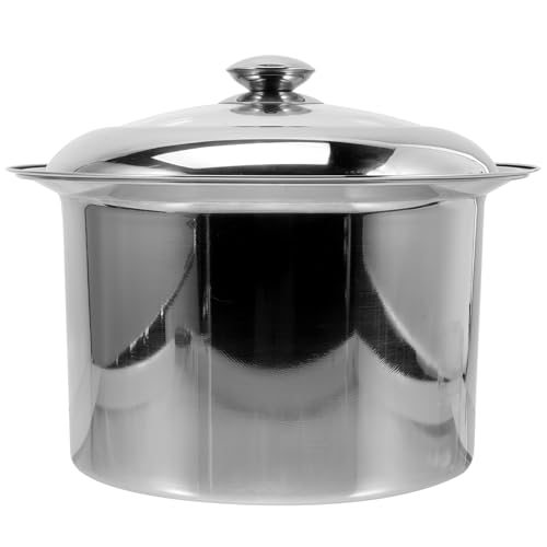 COLLBATH Long-Lasting Simple Design Stainless Steel Spittoon Nighttime Urinal Multi-Purpose for Ages