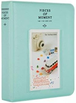 Fujifilm Instax Mini 11 Sky Blue Instant Camera Plus Original Fuji Case, Photo Album and Fujifilm Character 10 Films (Black)