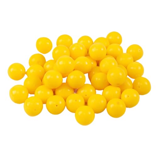 Señuelos de pesca flotantes, 50 piezas de cebos de maíz falso, bolas suaves con aroma real de maíz para carpa, bagre, flotador, pesca de anidación