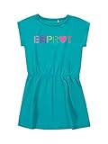 esprit kleid türkis Logo-Print im Brustbereich ESPRIT Minikleid aus Jersey mit Logoprint