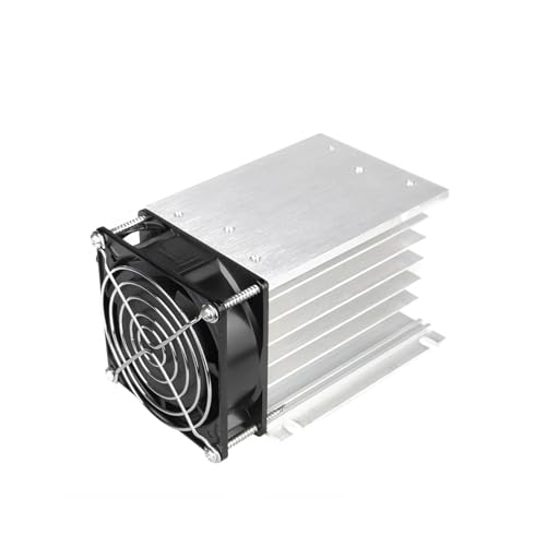 SSR triphasé AC anti-surchauffe avec dissipateur pour stopper les pannes électriques de machine