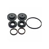 TAIZEISHAIGE Car Water Valve with Auxiliary Water Pump Compatible with BMW E38 7 Series E39 5 Series E53,E34 1995-2003 OE 64118374994(Only Gasket)