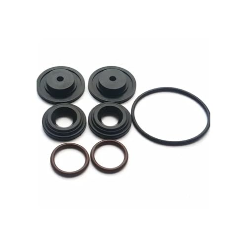 TAIZEISHAIGE Car Water Valve with Auxiliary Water Pump Compatible with BMW E38 7 Series E39 5 Series E53,E34 1995-2003 OE 64118374994(Only Gasket)