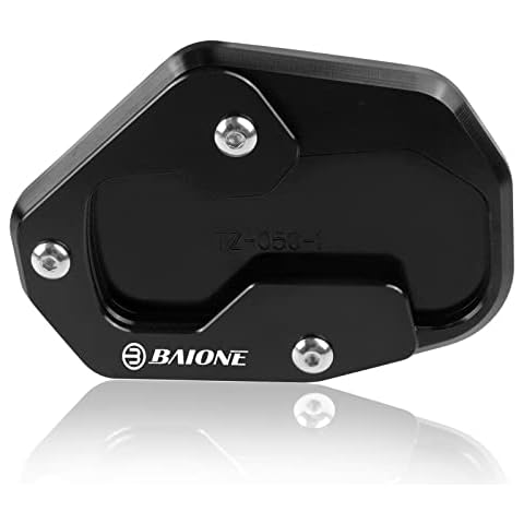 BAIONE Kickstand Extension Pad Compatible with Harley Pan America 1250 1250S RA 1250 2021 2022 Motorcycle Side Stand Foot Enlarger Plate Extender Cover