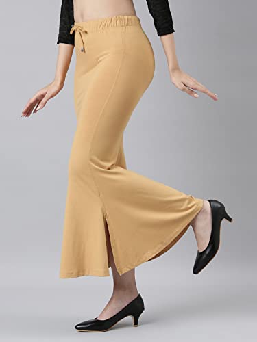 Image of TWIN BIRDS Saree Shapewear for Women | Super Soft Viscose Elastane Saree Petticoat Skirt | Stretchable & Comfortable SareeShaper