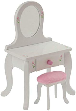 Doll Vanity & Stool for 18" Doll