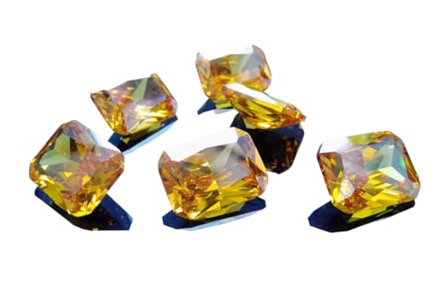Oxyde de zirconium jaune pour la fabrication de bijoux faits main uniques