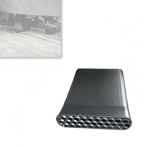 Compatible with Ford F150 Accessories, F150 and F250 Under Seat Vent Deflector Rear Floor AC Vent Extender, Rear Air Conditioning Vent Directional Deflector (Extended version 225mm)