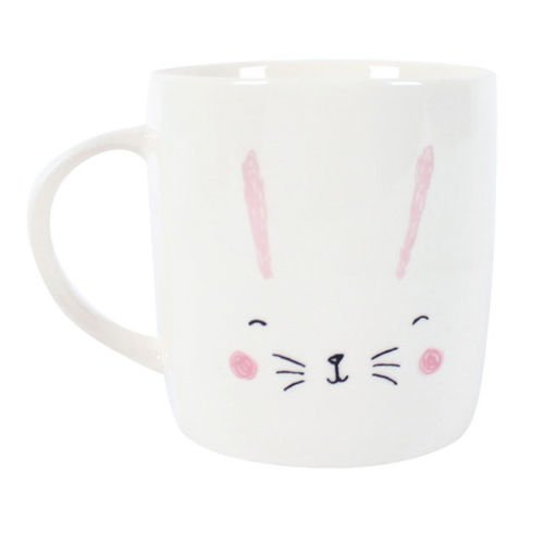 Conejito Cara Taza Cover