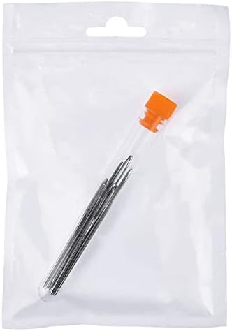 Outus Large-eye Blunt Needles Steel Yarn Knitting Needles Sewing Needles, 9 Pieces (Silver)