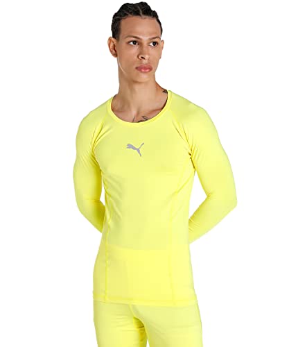 Puma Liga Baselayer TEE LS Tee à manches longues Homme Fluo Yellow FR: L (Taille Fabricant: L) Puma Liga Baselayer TEE LS Tee à manches longues Homme Fluo Yellow FR: L (Taille Fabricant: L)