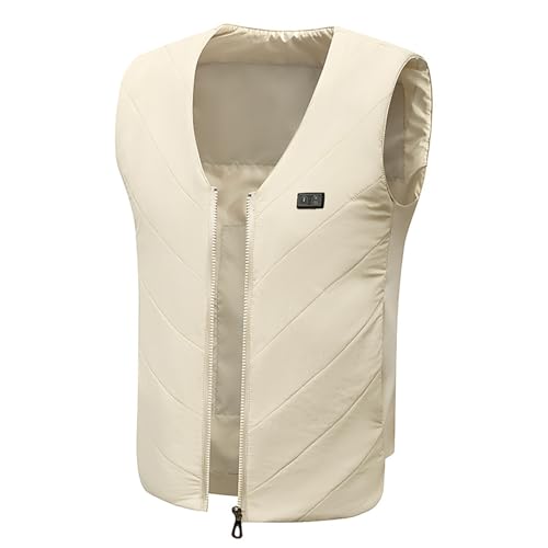 Gilet chauffant USB pour homme et femme veste thermique réglable hiver