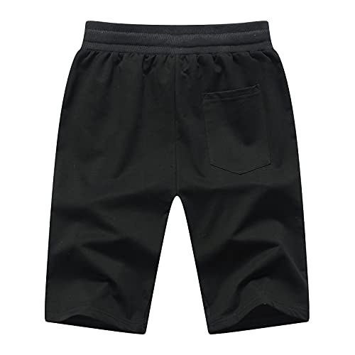 JustSun Pantaloncini Uomo Running Sportivi Cotone