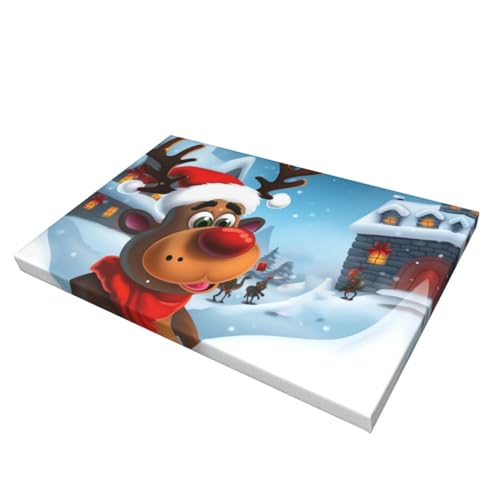 Impression de Noël sur toile cadeau idéal pour déco de bureau