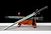 Metal Handle Chinese Kungfu Dao Sword Double Edge High Manganese Steel Blade Sharp Handmade Home Decor Cosplay Wushu/Taichi Han Tang Saber Dragon Jian ﻿ ﻿ ﻿
