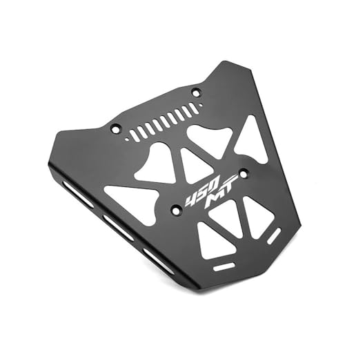 Support de boîte rangement moto 450MT plaque en alliage et finition premium mat