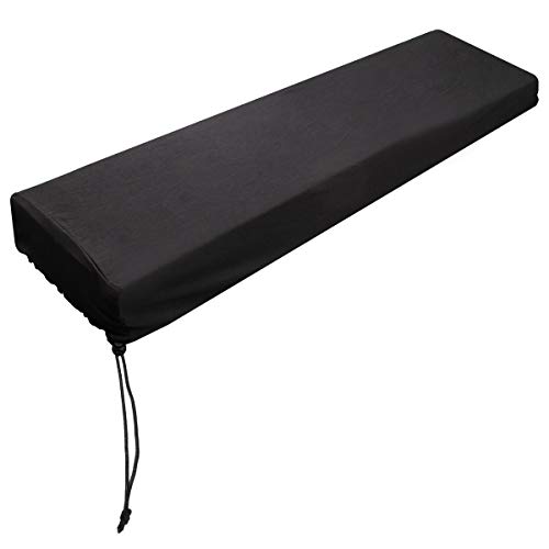 CoiTek Funda para teclado de piano, cubierta antipolvo para piano electrónico con cordón, un protector para teclado electrónico, piano digital, Yamaha, Casio, Roland