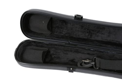 Schwarzes Gehäuse mit Doppel-Bass-Schleife, Karbonfaser, Bass-Bogen-Box, 2 Stück, Schwarz