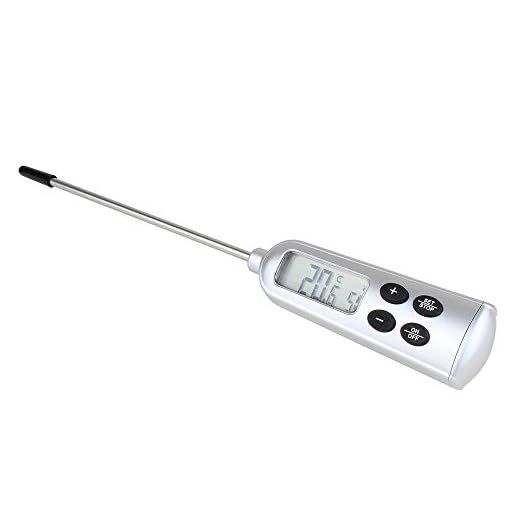 TERMOMETRO DIGITAL TIPO ESPETO A PROVA DAGUA CULINARIO E INDUSTRIAL COM ALARME INCOTERM