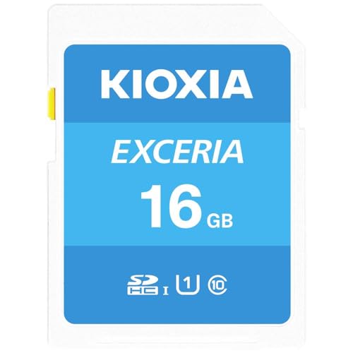 16GB SDHCJ[h SDJ[h KIOXIA LINVA EXCERIA Class10 UHS-I U1 R:100MB/s COe[ LNEX1L016GG4