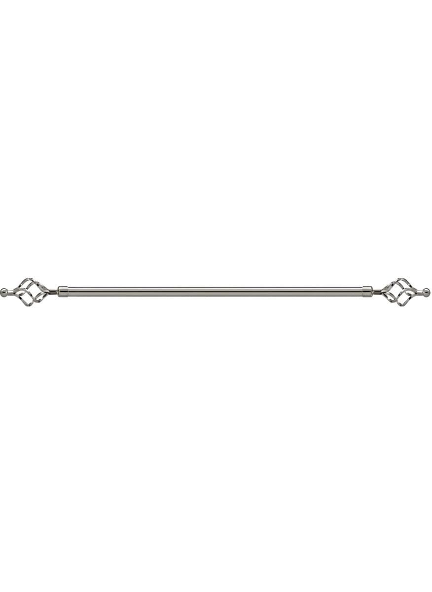 Single Adjustable Curtain Rod Silver 2 Meter 100Cm To 200Cm