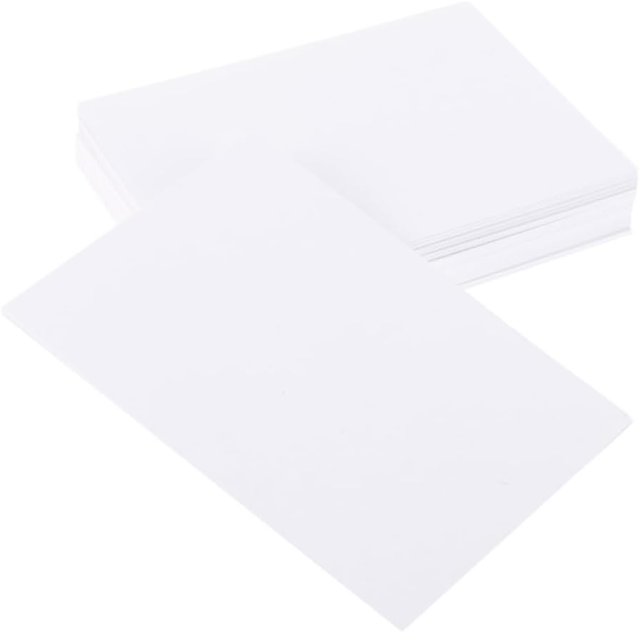 HAPINARY 120sheets Watercolor Paper Boys and Girls Bristol Paper Deckled Edge Acid Recycled for Painting Sketching