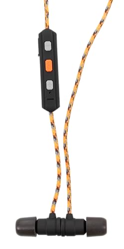 Walker's Flexible Bluetooth Neckband Headset 30 NRR Passive Hearing Protection Earbuds with 12