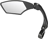 m link kuching Aluminiumschelle Ø 22,2 mm M-Wave SPY Space Fahrradspiegel, schwarz
