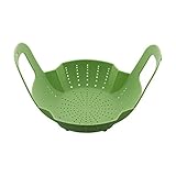 Instant Pot 5252049 Official Silicone Steamer Basket, Compatible with 6-Quart and 8-Quart Cookers, Green