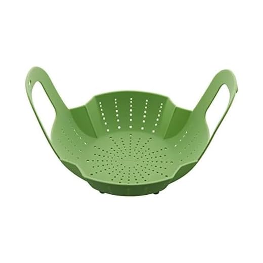 Instant Pot 5252049 Official Silicone Steamer Basket Offizielles Silikon-Zubehör, Grün