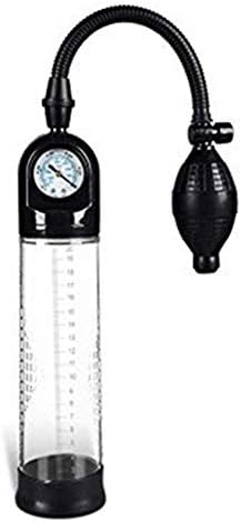 ARNDRE Male Enlarger Device with Press Ball + Meter XL Size for Growth of Up to 25% Length with Professional Integrated Gauge, Refund If You Donot Love It