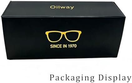 Oilway Blue-Light Blocking Glasses Computer Reading/Gaming/TV/Phones Glasses Fashion Anti Eyestrain Glasses for Women Men - thumbnail 6