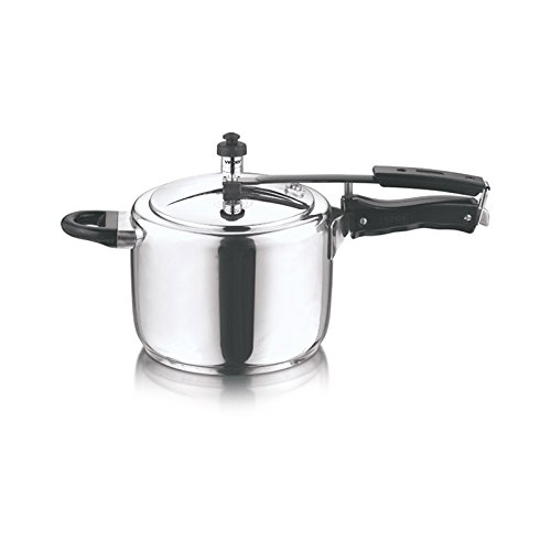 Image of Vinod Sandwich Stainless Steel Induction Friendly 2 L Pressure Cooker With Bottom And Inner Lid (Silver), 2 Liter