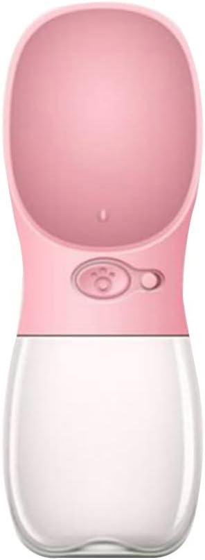 OVAST Botella for Perros pequeños y Grandes Bebedero for Gatos Cachorros Boquilla for Mascotas Ender (Color : B, Size : 550ml)