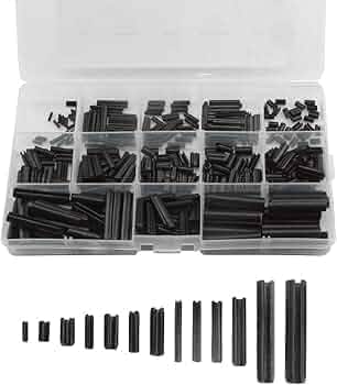 460 Pcs Roll Pin Assortment Set, Slotted Metric Spring Pins, Split ...