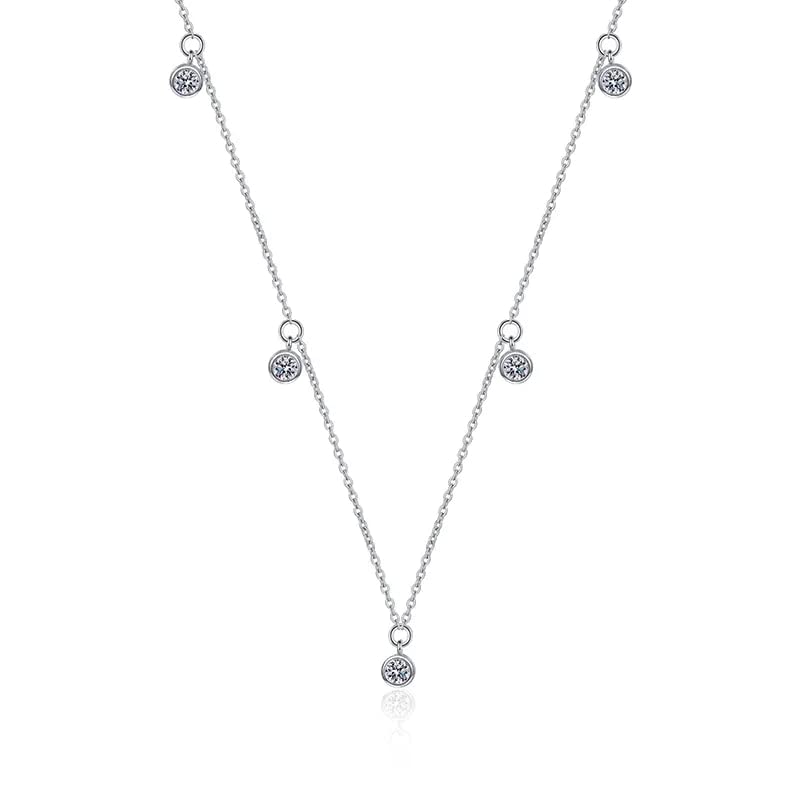 Collier moissanite anniversaire, le cadeau parfait pour elle