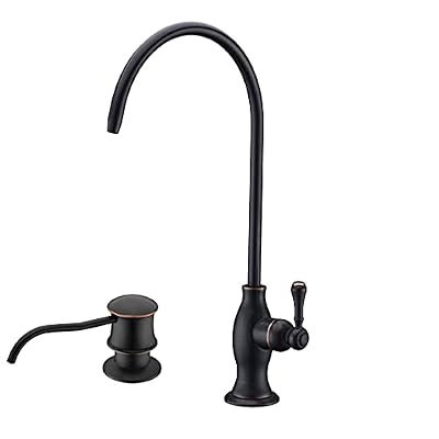 Delle Rosa Drinking Water Purifier Faucet, Oil Rubbed Bronze, Ceramic Cartridge, Non-Air Gap, Easy Installation
