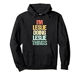 leslie mann judd apatow I'm Leslie Doing Leslie Things - Funny Saying Sarcastic Leslie Sayings Leslie Name Designs Leslie Family Saying Leslie Family Name Sayings Leslie Family Reunion Designs Retro Vintage Distressed Novedad Nombre Leslie Family
