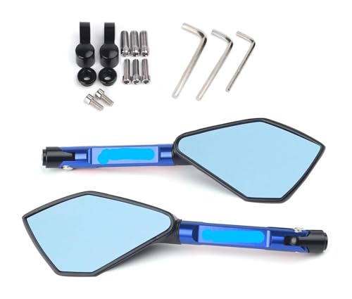 Rétroviseur Moto Yamaha XMAX300 XMAX125 Accessoire Miroir Bleu