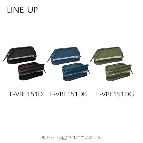 Image of KOKUYO Mesh Pencil Holder Pouch (Navy)