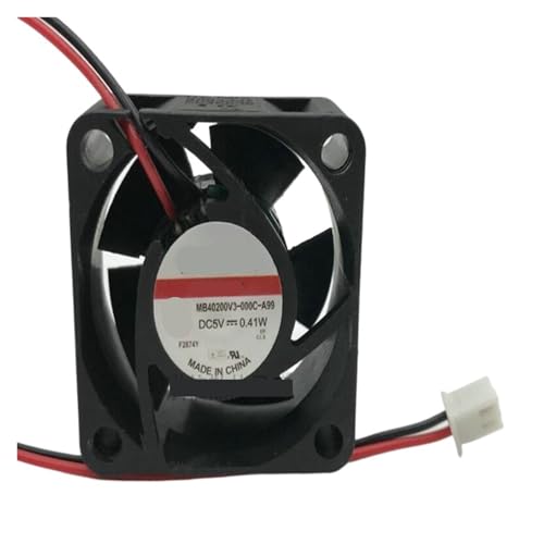 Ventilateur de refroidissement deux fils Mb40200v 3-000c-a99 mini ventilateur 5V 4020