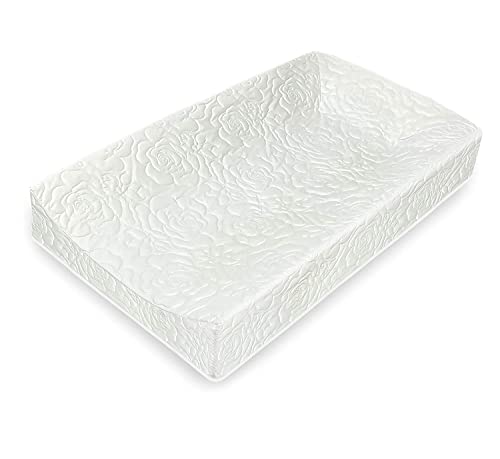 Image of The Best Baby Changing Pad by Colgate, 3-Sided Anti-Scoot Design Safely Supports & Positions Baby, Hypoallergenic + Greenguard & CertiPUR Certified, Durable Yet Easy to Clean, 16” W x 33” L x 4” H