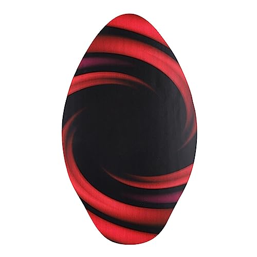 Baoblaze Skimboard de Verano Tabla de Skim de Madera Ligero Stand Up 30 Pulgadas Tabla de Surf Pequeña Tabla de Surf para Niñas Principiantes Adult, Negro