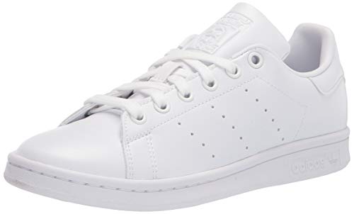 adidas Originals Men's Stan Smith (End Plastic Waste) Sneaker, White/White/Black, 12